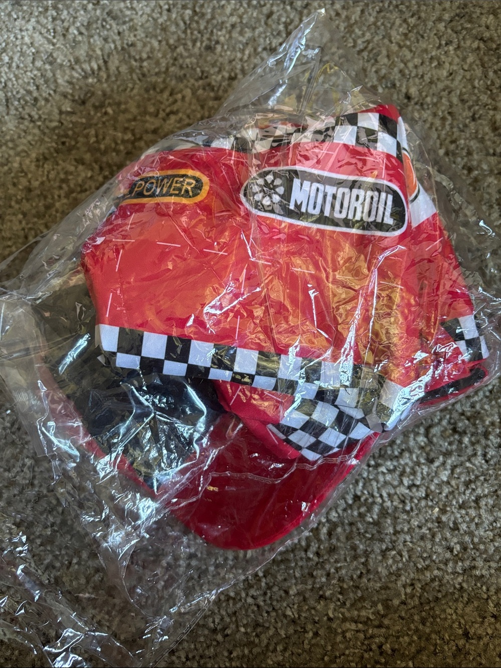 Red Racing Cap and Formula Racing Tank Top Set - Picture 7 of 8